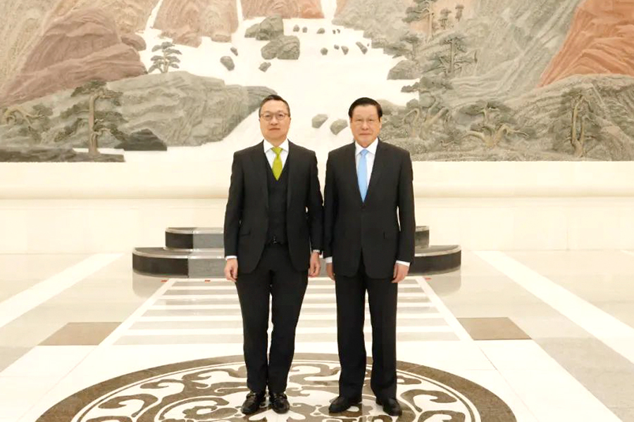 应勇会见香港律政司司长林定国
