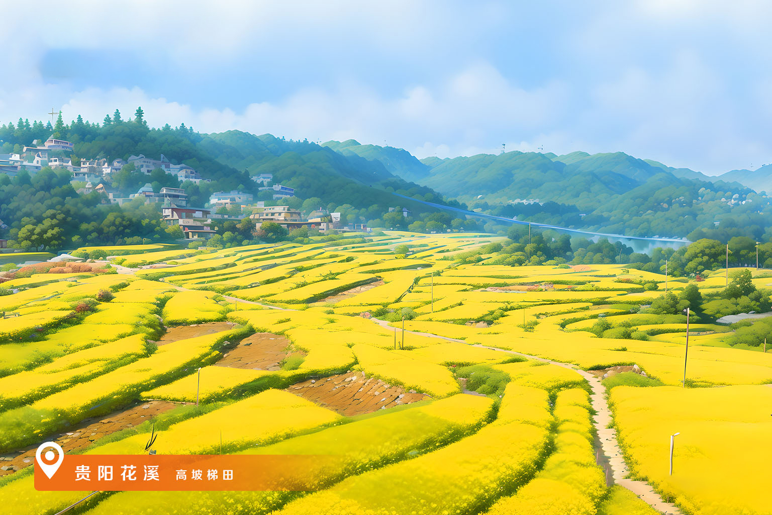 AI绘秋韵丨贵州秋景胜春光