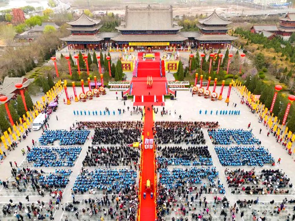 穿越600年的家族群聊！洪洞大槐树祭祖现场：1230个姓氏在线“认亲”