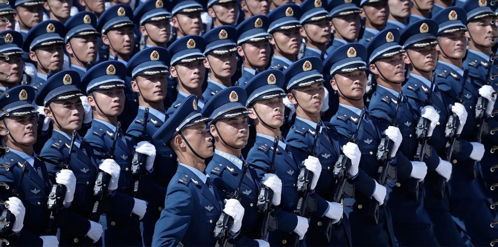 九三阅兵训练高清大图来袭！