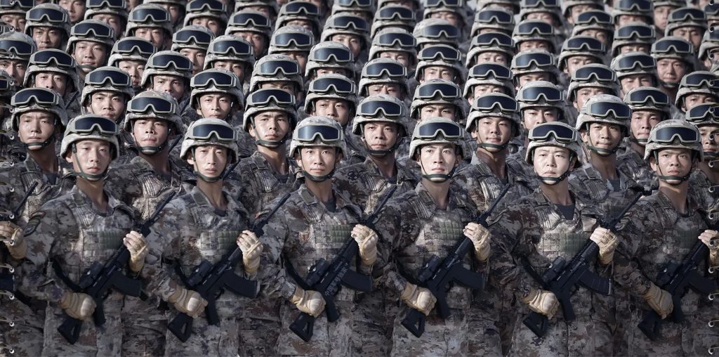 九三阅兵训练高清大图来袭！