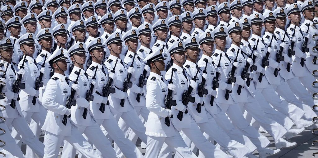 九三阅兵训练高清大图来袭！