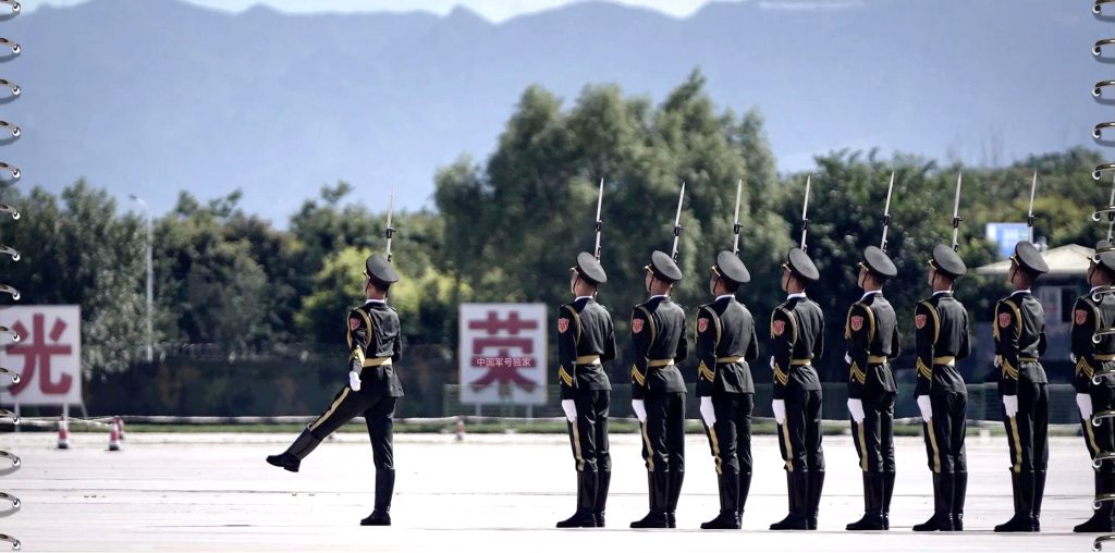 九三阅兵训练高清大图来袭！